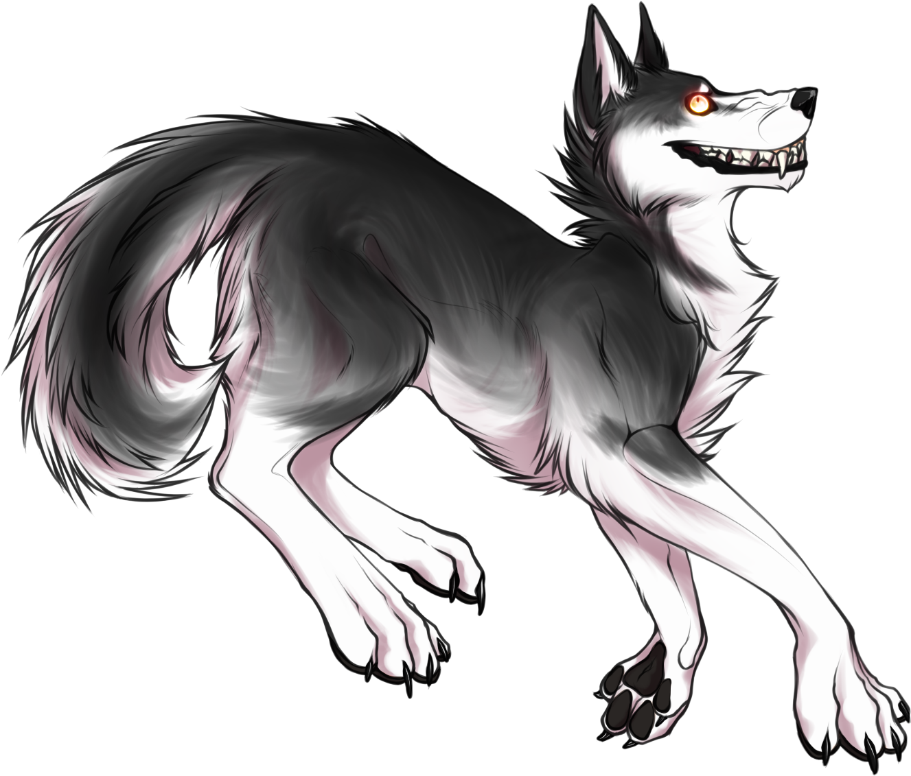 Download Clip Art Husky Smiling - Smile Dog Creepypasta Husky - ClipartKey