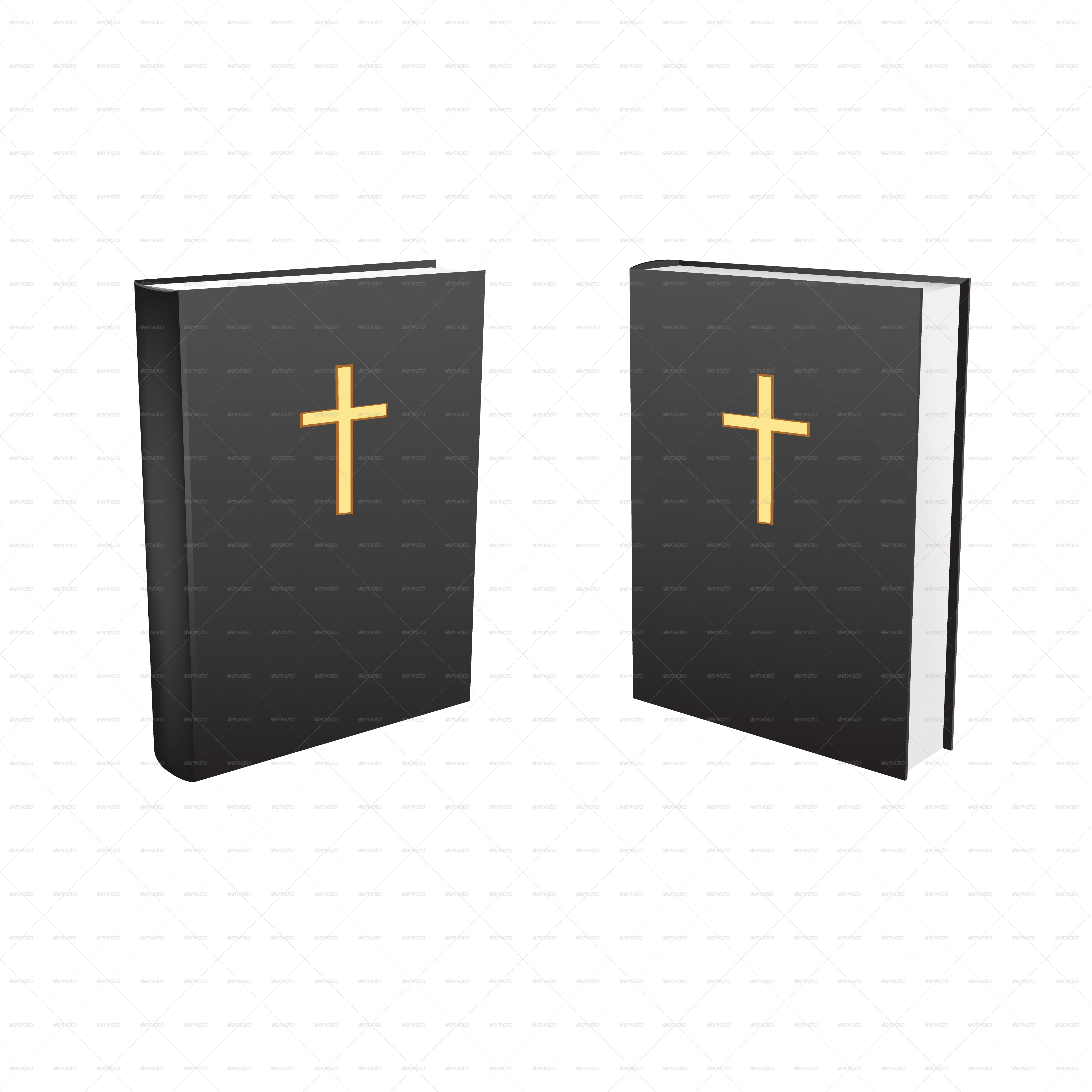 Download Transparent Holy Bible Png - Cross - ClipartKey