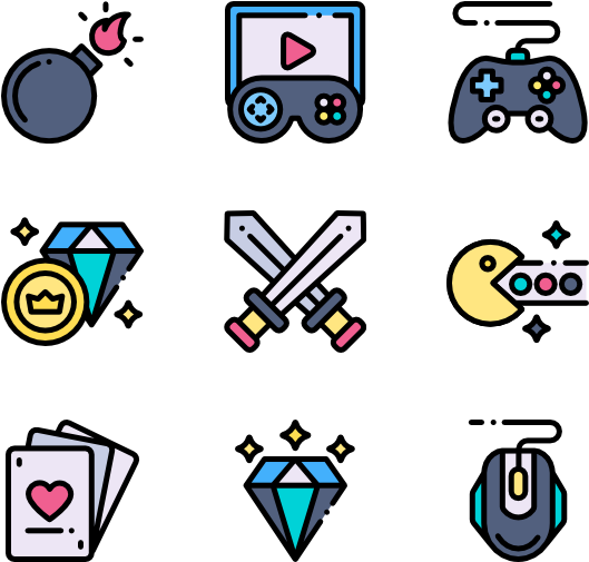 Download 113 Gamer Icon Packs Gaming Flaticon Png Clipartkey