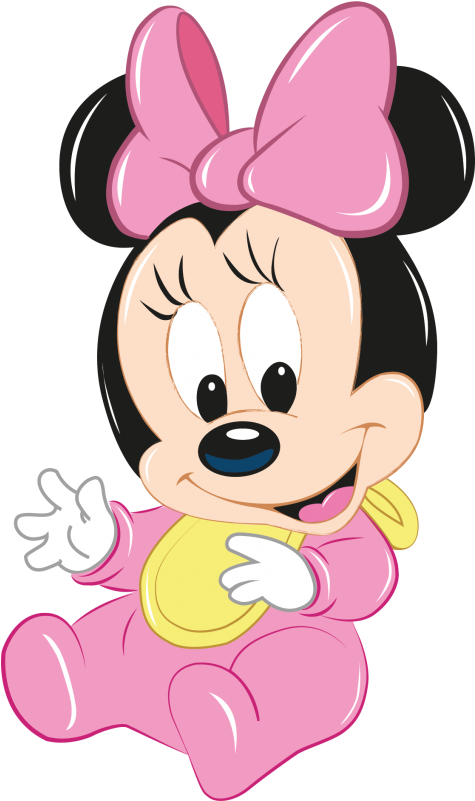 Download Draw Baby Minnie Mouse , Transparent Cartoons - Mickey Mouse ...