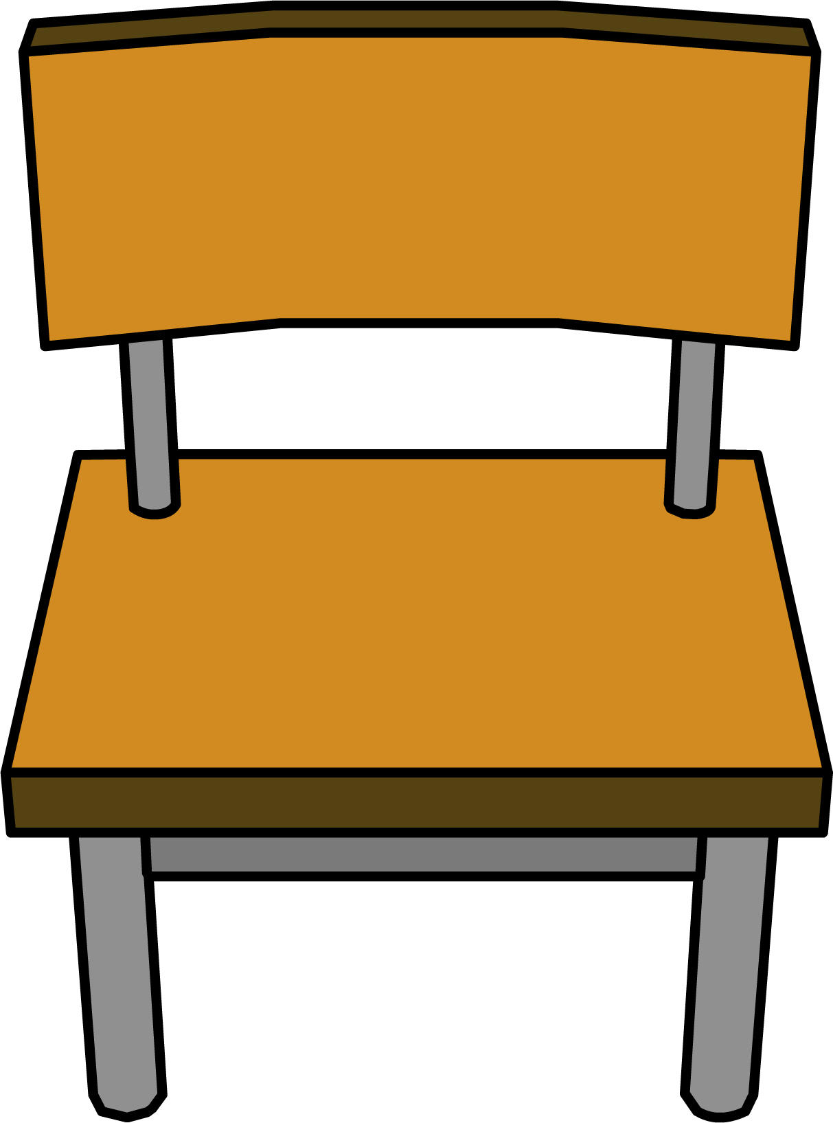 Download Club Penguin Rewritten Wiki - Classroom Chair Clip Art ...