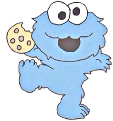 Download Baby Cookie Monster Transparent - ClipartKey