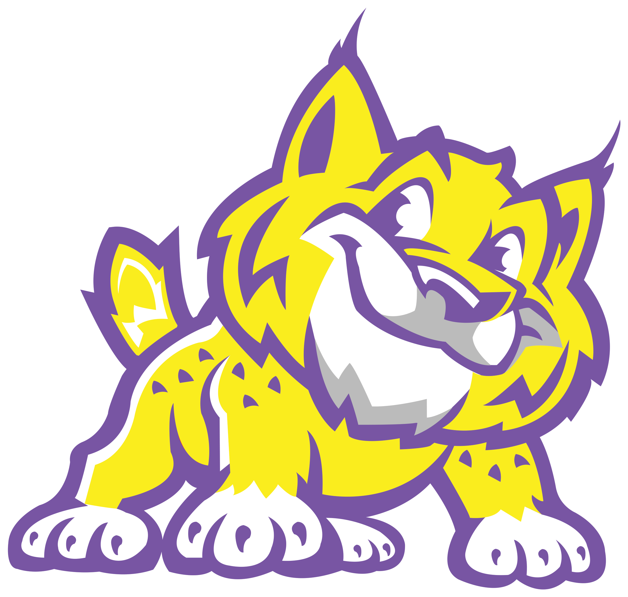 Download Bobcat Mascot Elementary School - ClipartKey