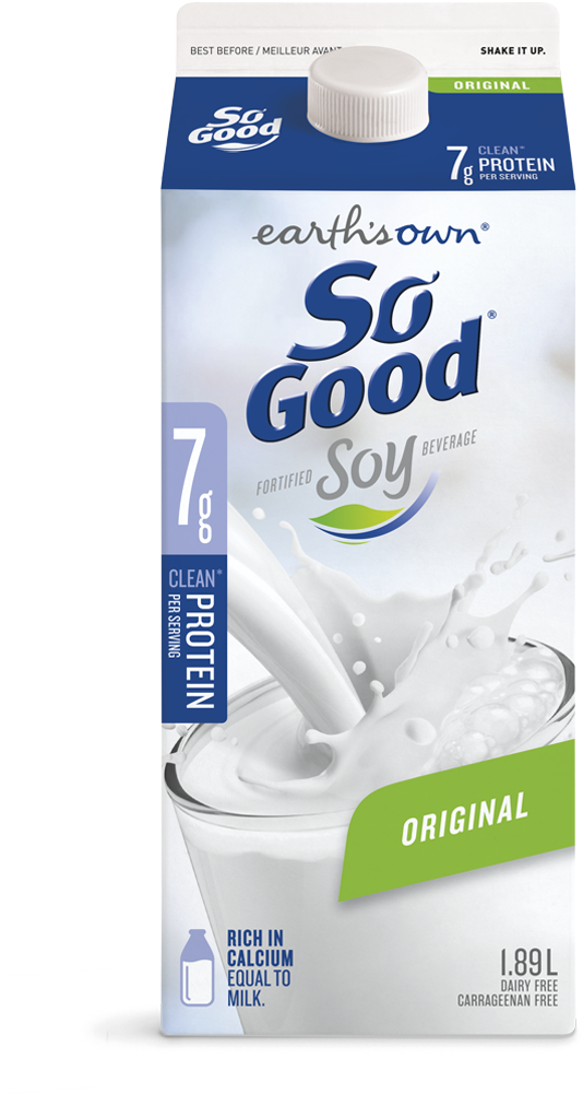 Download Earths Own Original Soy Milk Plant Based Milk So Good - So 