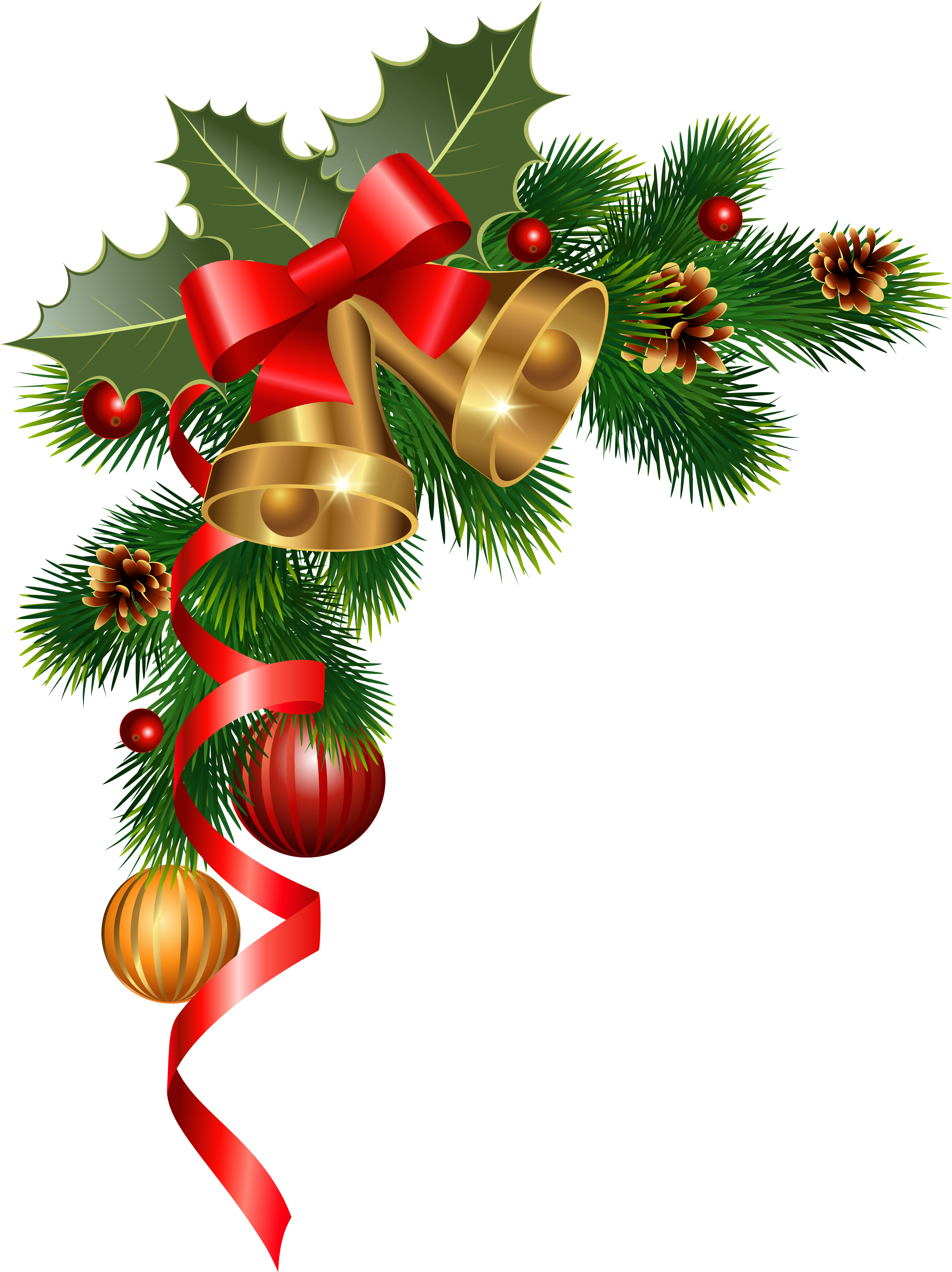 Download Christmas Border Corner Clipart - Christmas Corner Decorations ...