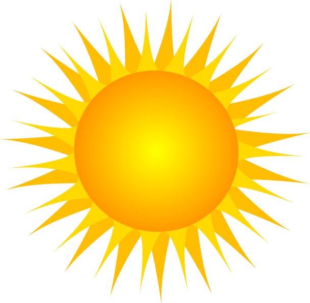 Download Sun Gif Transparent Transparent Background - Sun With See