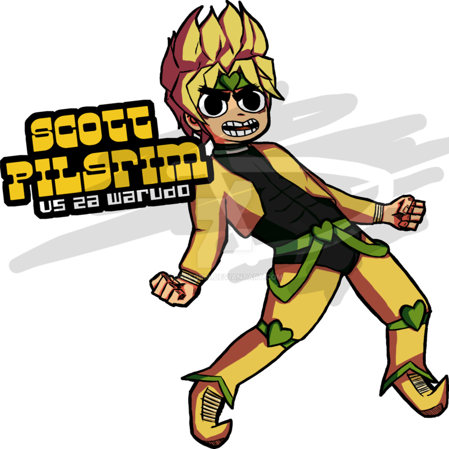 Download Transparent Za Warudo Png - Scott Pilgrim Vs The World Jojo ...