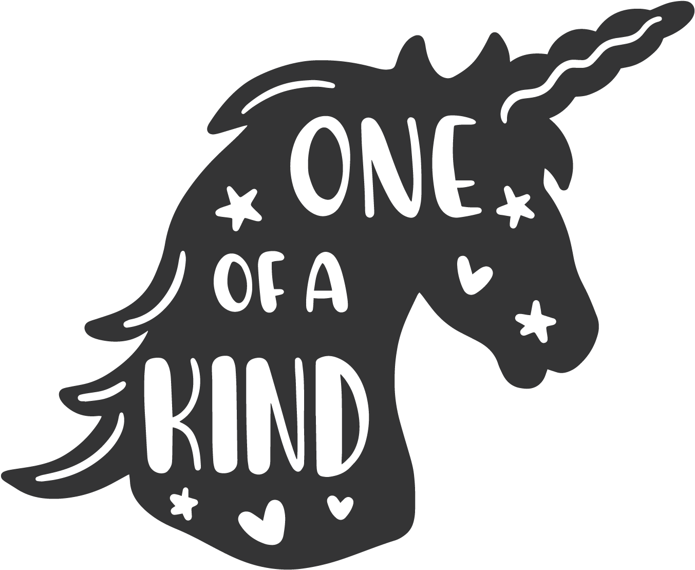 Download Cricut Logo Design Horse Font - Unicorn One Of A Kind - ClipartKey