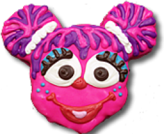 Download Sesame Street Clipart Abby Face Clipartkey