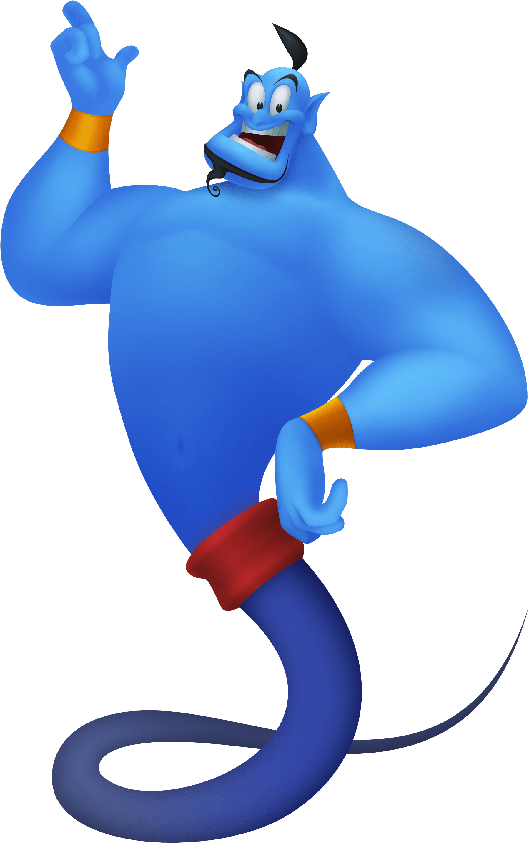 Download Mat Clipart Aladdin - Aladdin Genie Png - ClipartKey