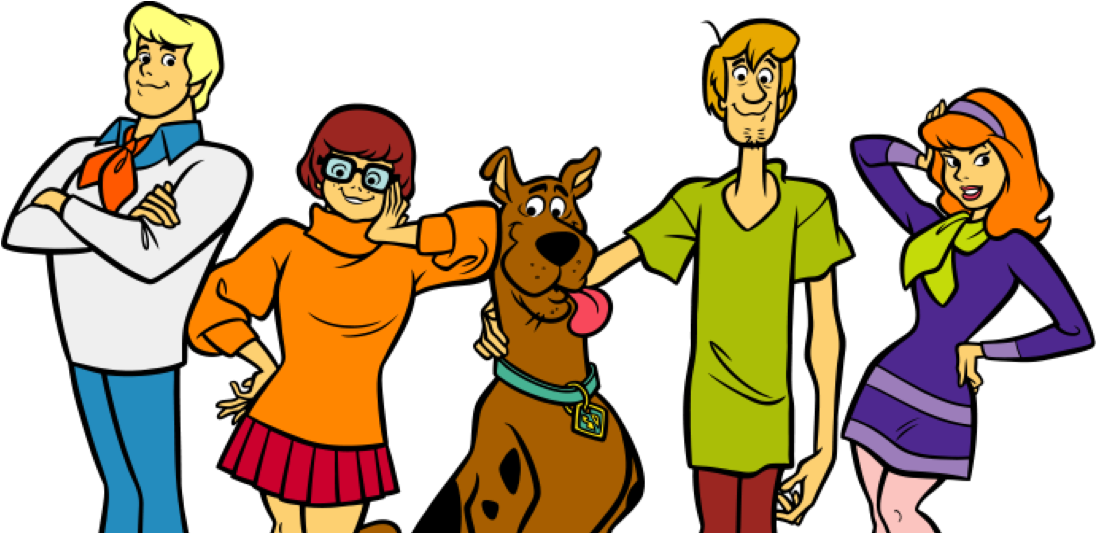 Download Scooby Doo The Whole Gang , Transparent Cartoons - Scooby Doo ...