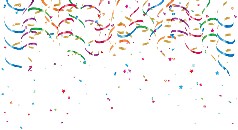 Download Transparent Serpentinas Png - Transparent Streamers - ClipartKey