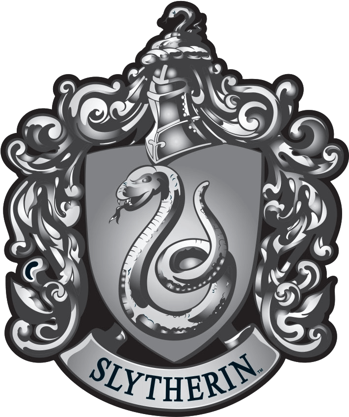 Download Slytherin Png Free Image - Slytherin Crest On Black Background ...