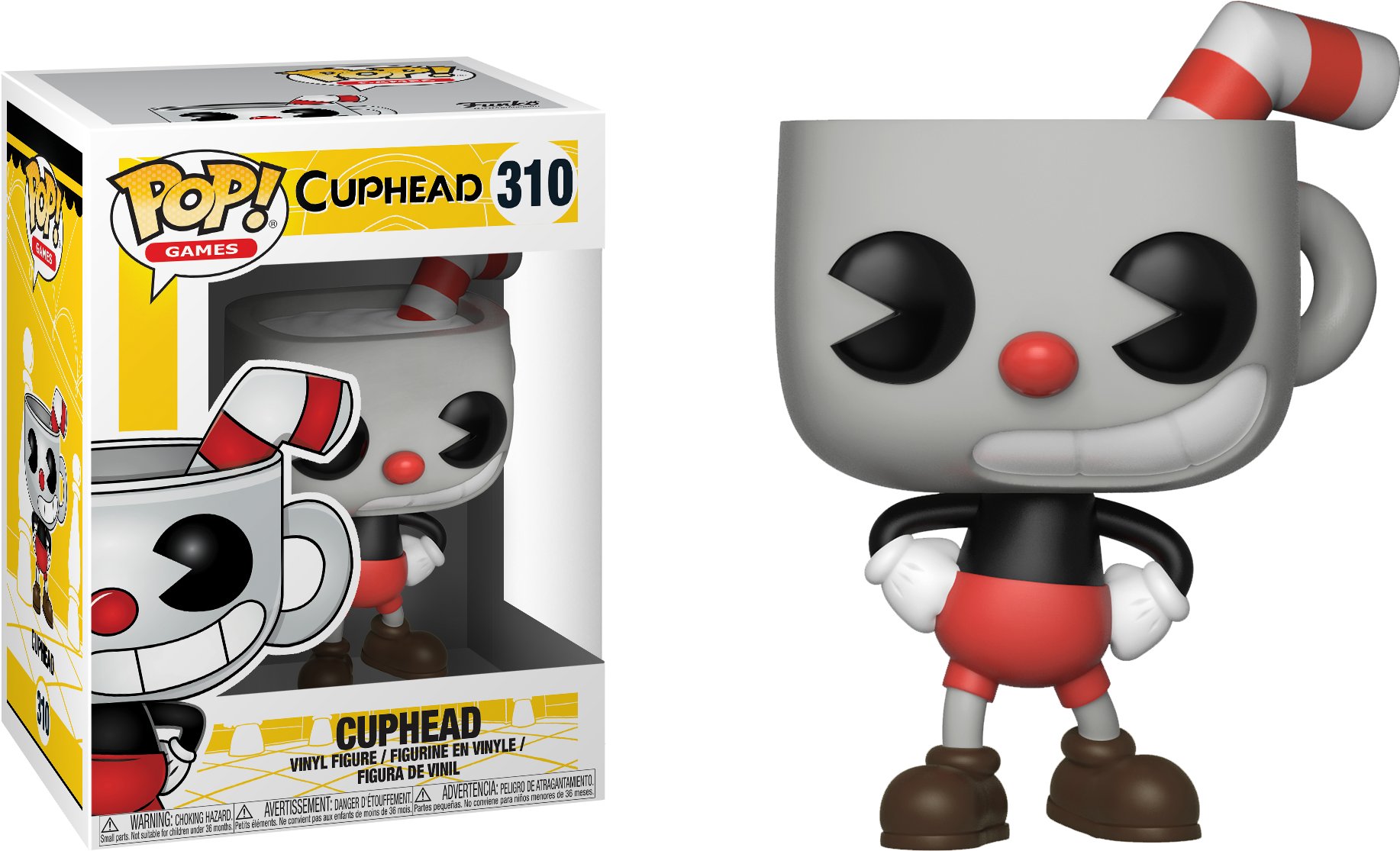 Download Transparent Cindy Lou Who Clipart - Cuphead Funko Pop Vinyl ...