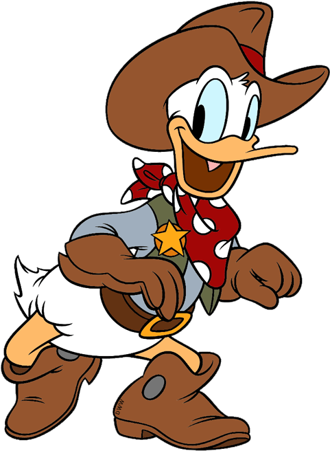 Download Cowboy Halloween Cliparts - Donald Duck Halloween Clip Art ...