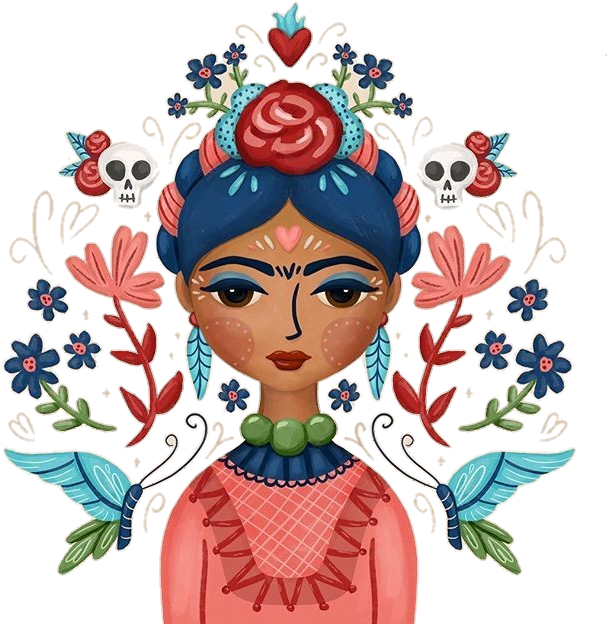 Download Transparent Frida Kahlo Clipart - Frida Kahlo - ClipartKey