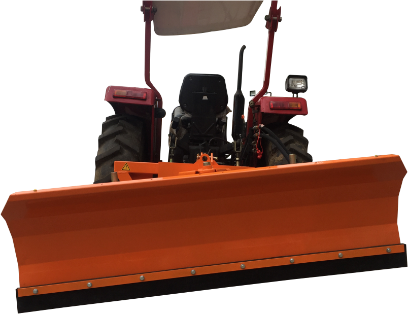 Download Transparent Snow Plow Png - Tractor - ClipartKey