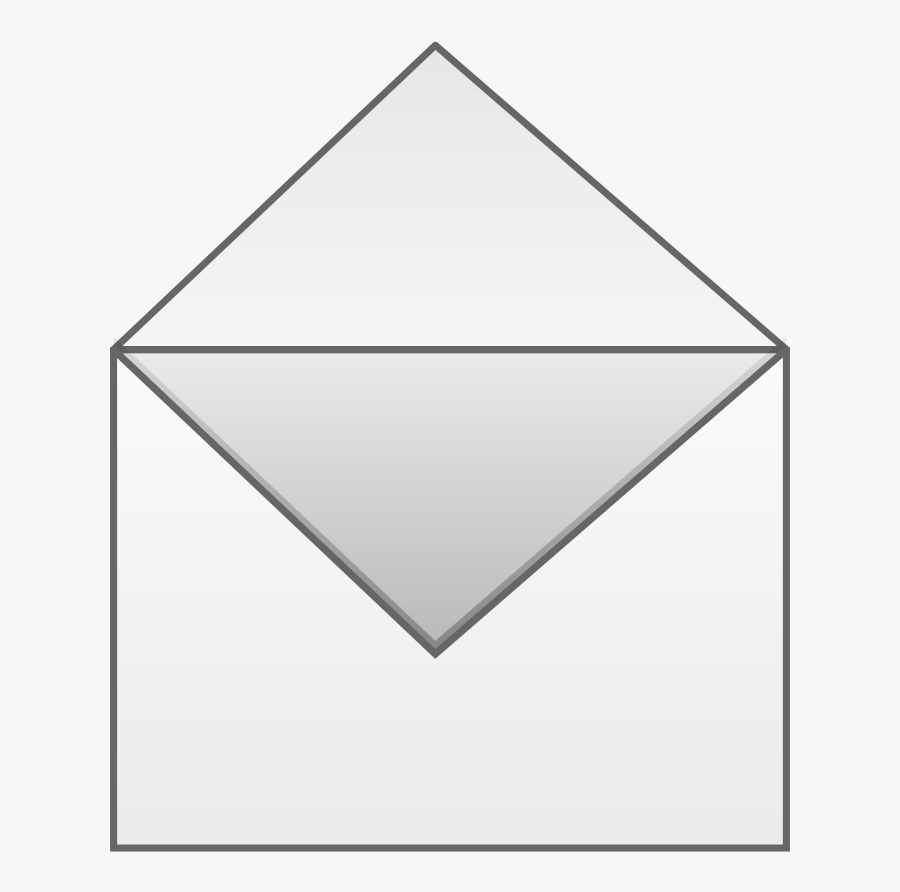 Envelope Clipart Vector Clip Art Free Design - Open And Closed Envelopes, Transparent Clipart