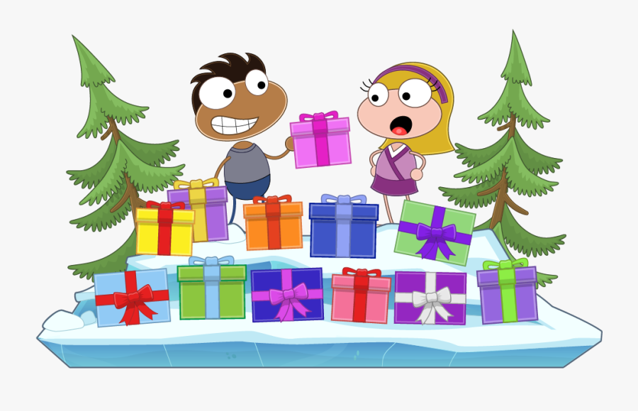 Seasons Greetings, Poptropicans It"s December And That - Poptropica Characters, Transparent Clipart