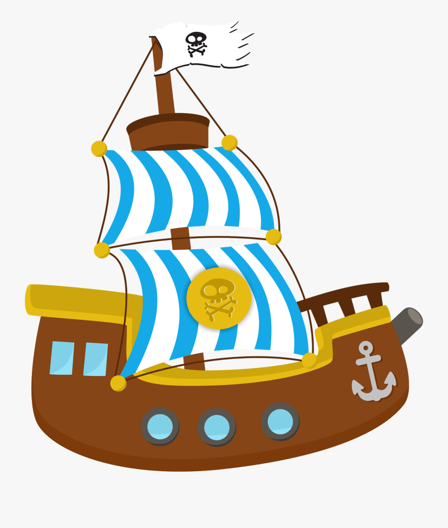 Pirate Ship Clipart Printable - Jake Y Los Piratas De Nunca Jamás Barco ...
