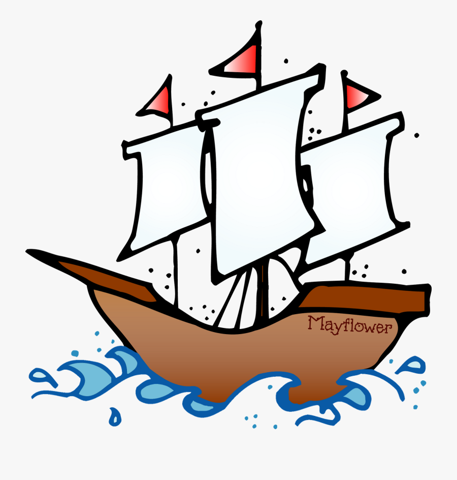 Pilgrim Clipart Boat - Christopher Columbus Ship Clipart, Transparent Clipart