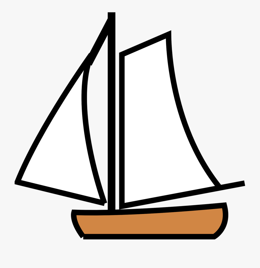 Sailing Ship Clipart Sailor Boat - Sailing Boat Clip Art, Transparent Clipart