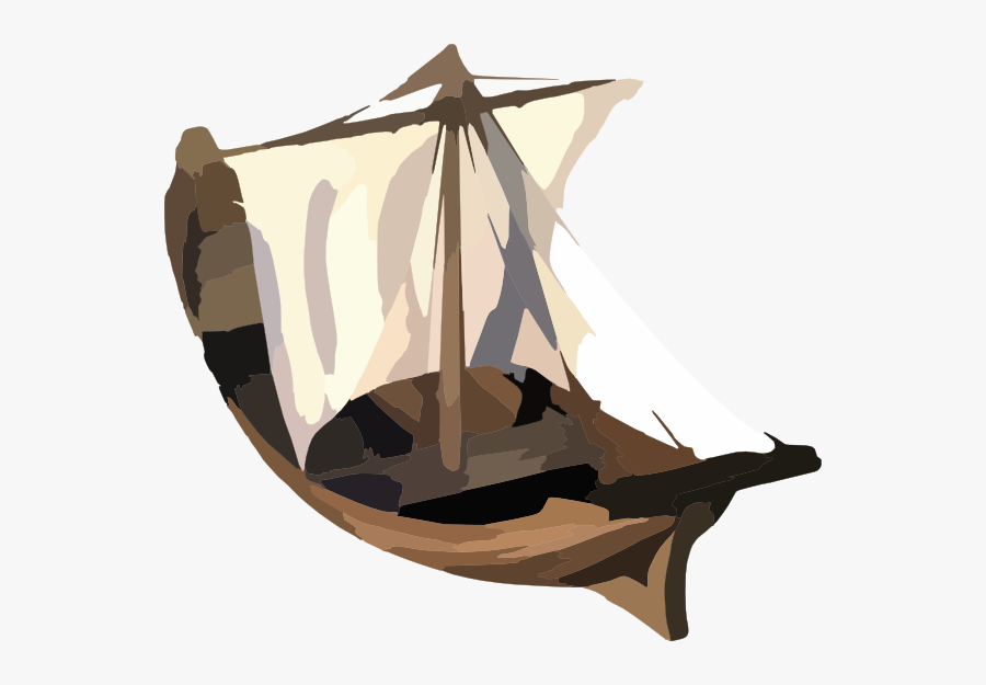 Old Fishing Boat Clipart, Transparent Clipart