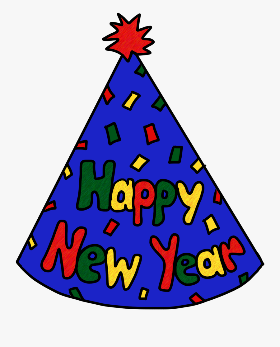 Clip Art By Carrie Teaching First - Happy New Year Party Hat, Transparent Clipart