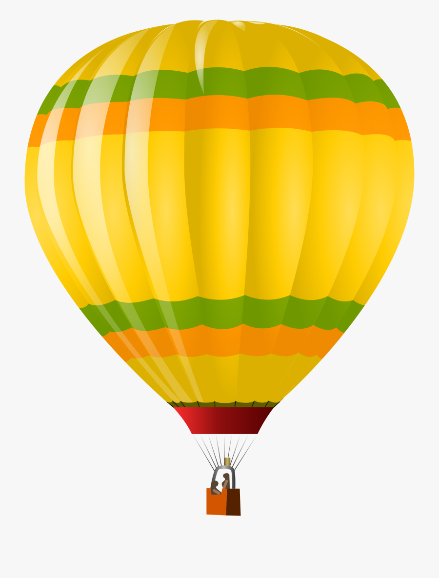 Hot Air Balloon - Hot Air Balloon Vector Png, Transparent Clipart
