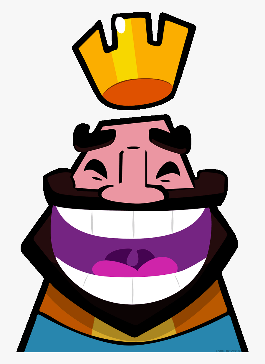 Transparent September Clipart - Clash Royale Laughing Emote, Transparent Clipart