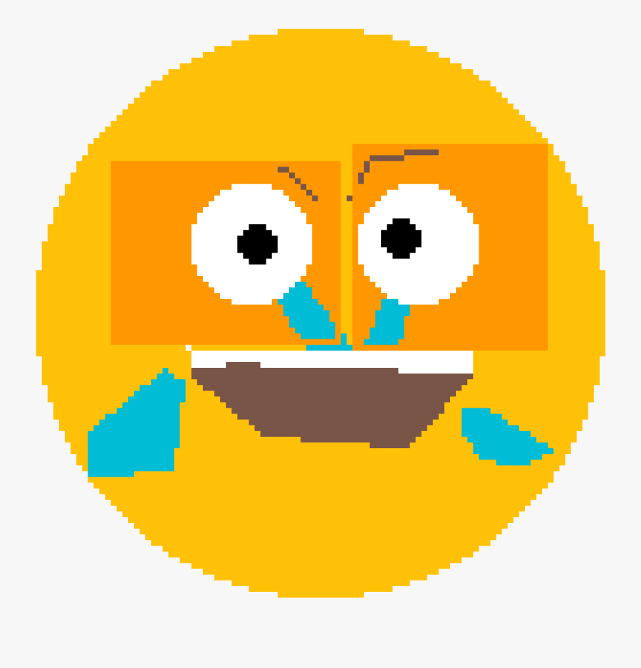 Sad Laughing Emoji - Sad And Laughing Emoji, Transparent Clipart