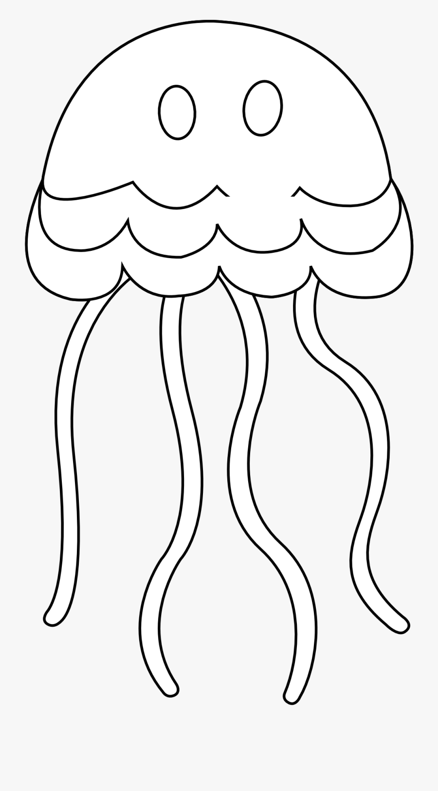 Transparent Jellyfish Clipart, Transparent Clipart