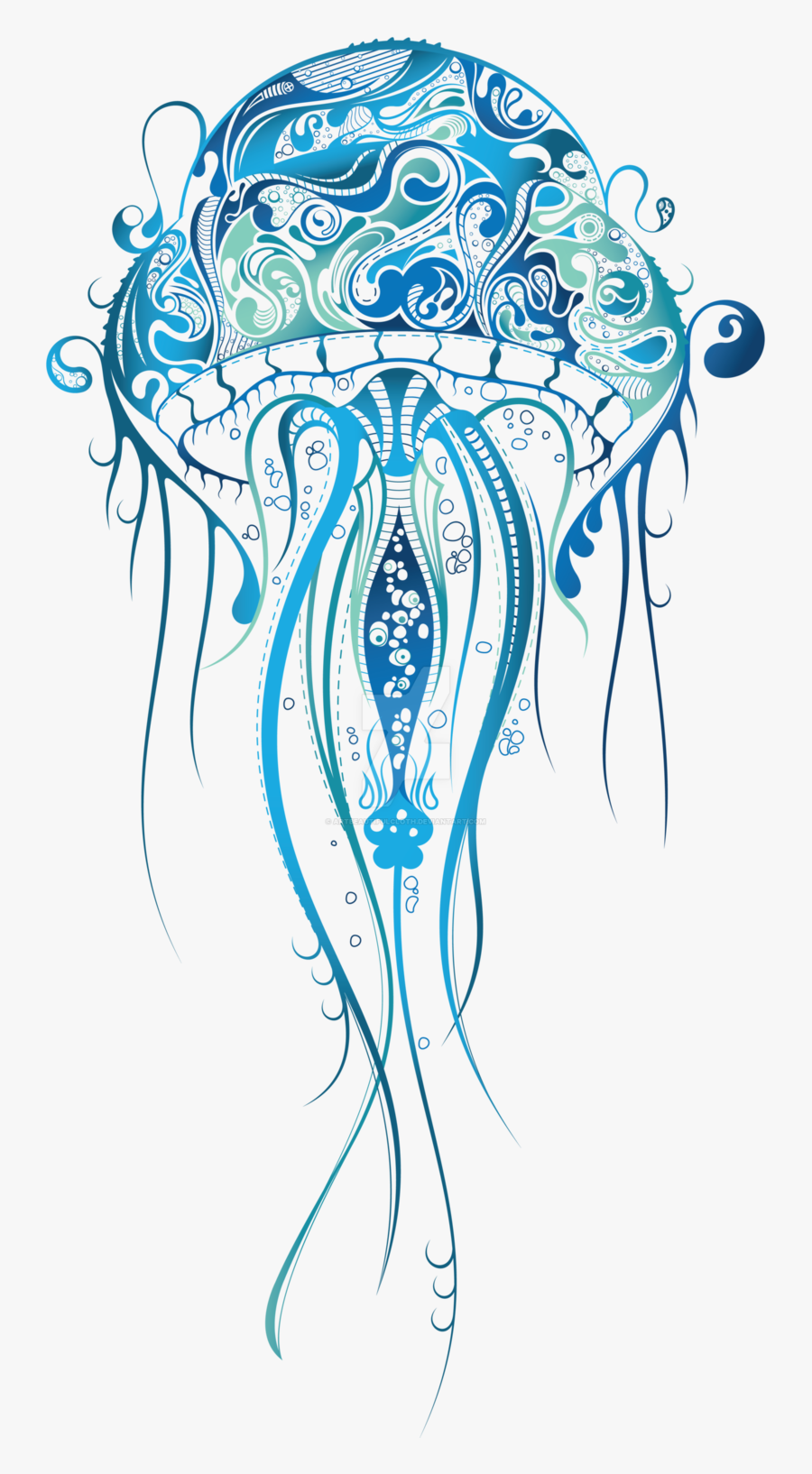 Jellyfish Png Clipart - Jellyfish Png, Transparent Clipart