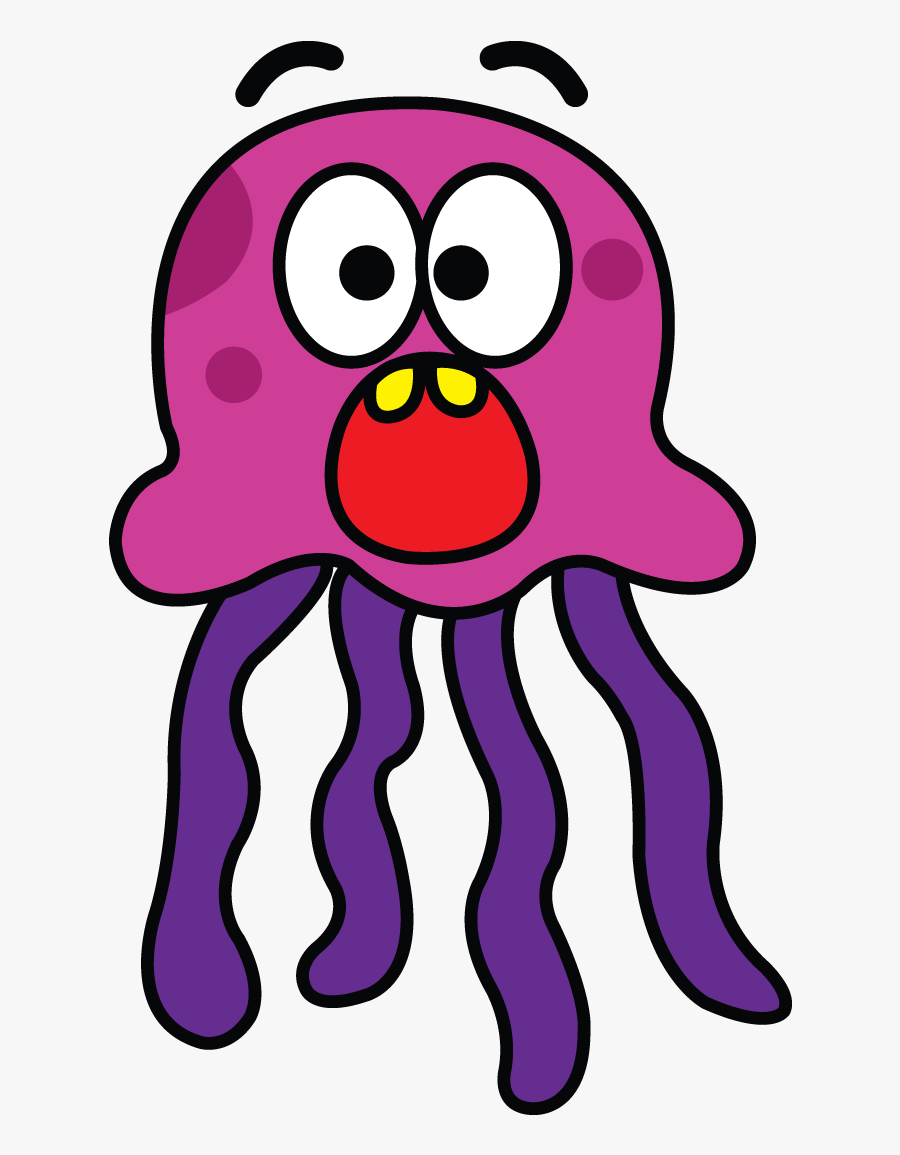 Drawissimo Kids How To Draw - Jellyfish Kids Drawing, Transparent Clipart