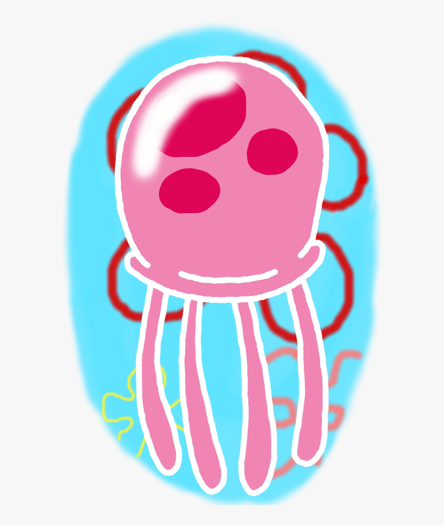 Spongebob Jellyfish Clipart - Gambar Ubur Ubur Spongebob, Transparent Clipart
