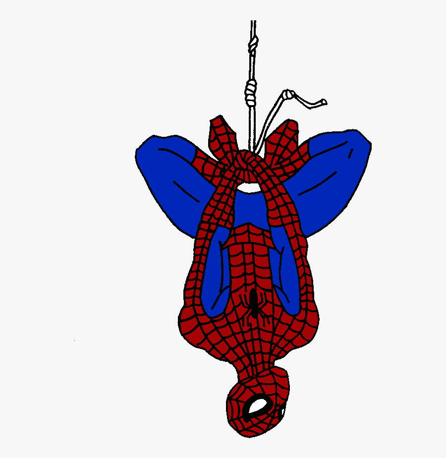 Featured image of post Spiderman Hanging Upside Down Drawing Easy He made a blue and red lamp then i saw spiderman hanging upside down