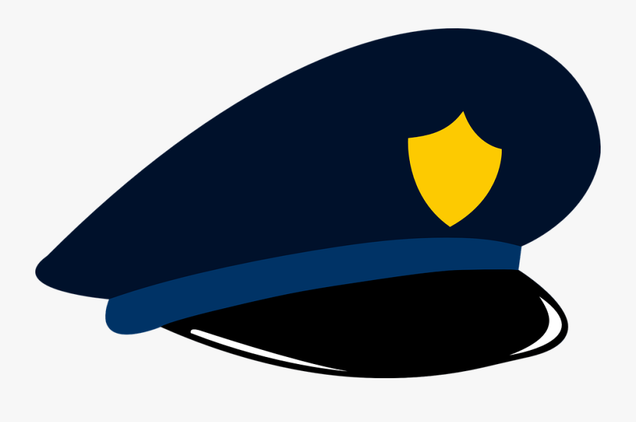 Police - Clipart - Police Cap Clipart, Transparent Clipart