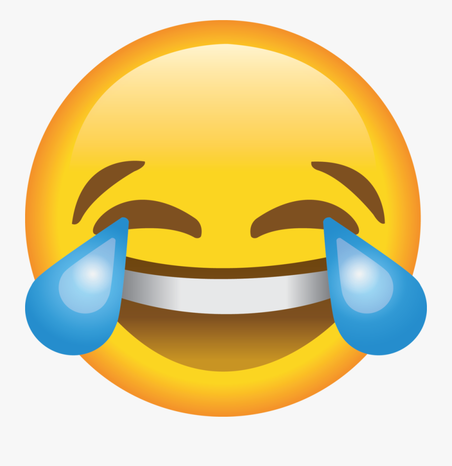 Download Laugh Vector - Laughing Emoji Iphone Png , Free ...
