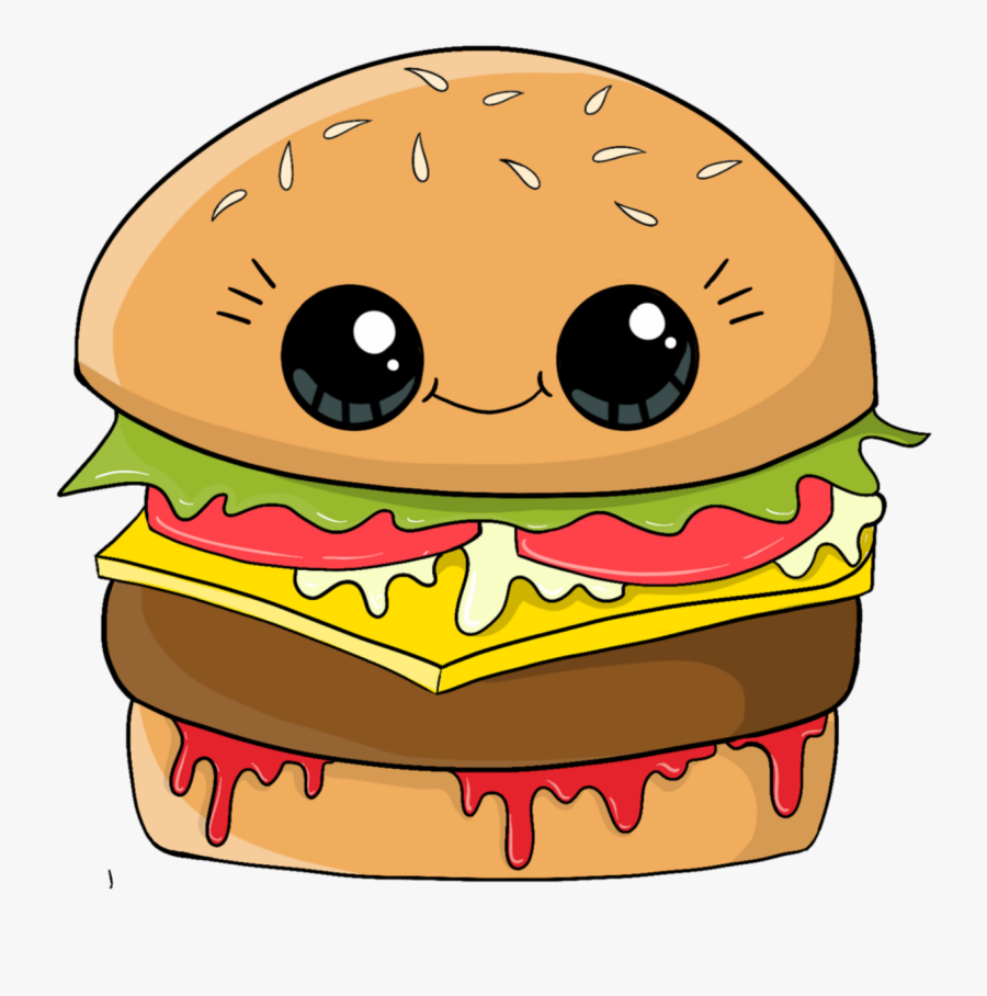 Cute Hamburger Burger Schattig Love Hamburger Free Transparent Clipart Clipartkey