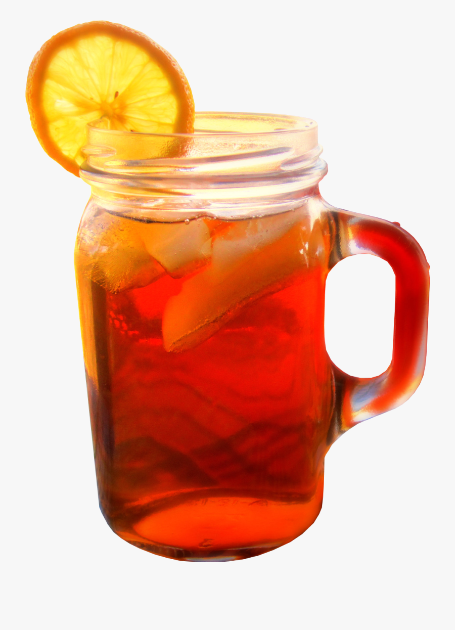 Iced Tea Clipart Mason Jar - Sweet Tea Transparent Png, Transparent Clipart