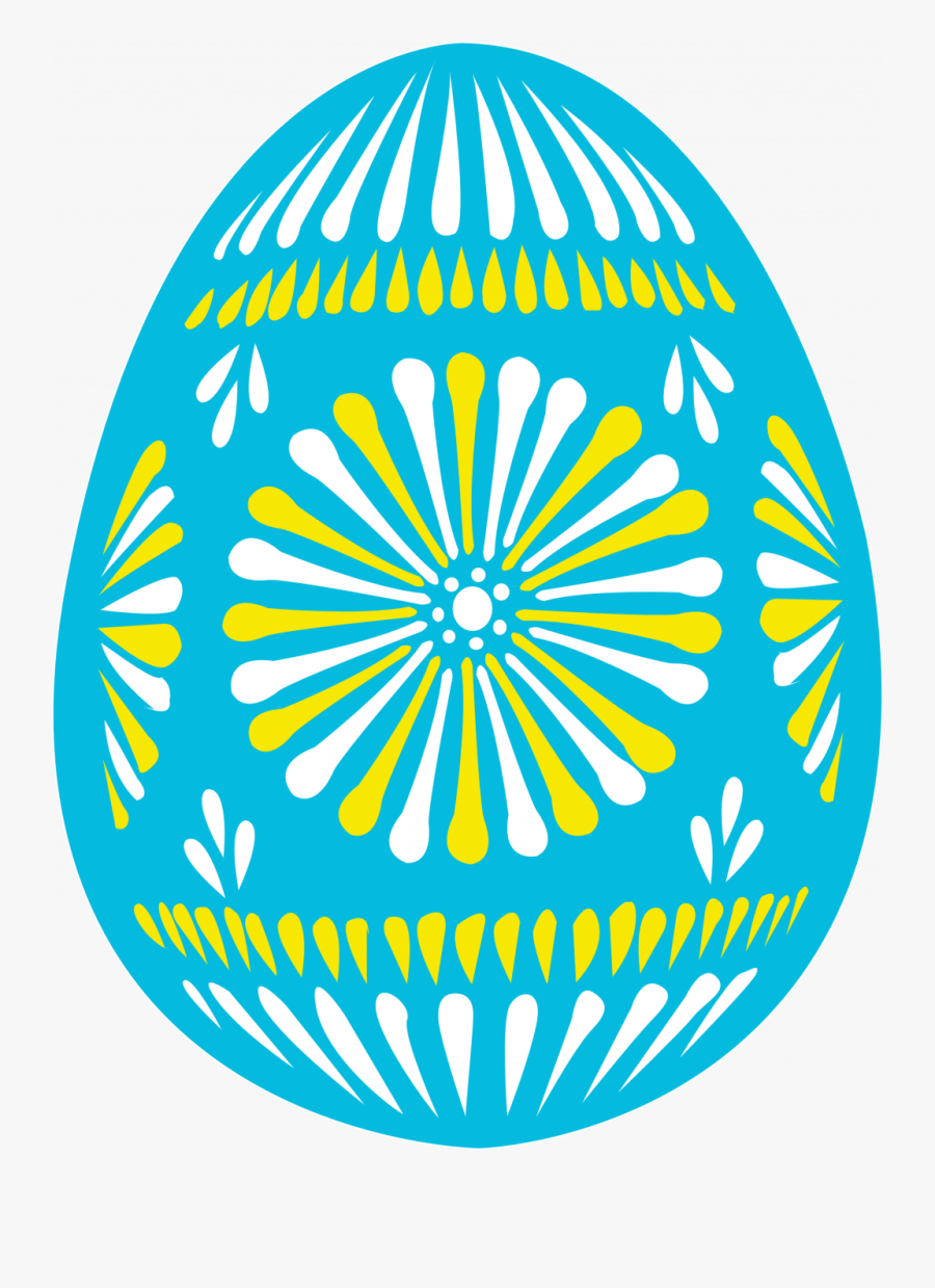 March Clipart - Single Easter Eggs Clip Art, Transparent Clipart