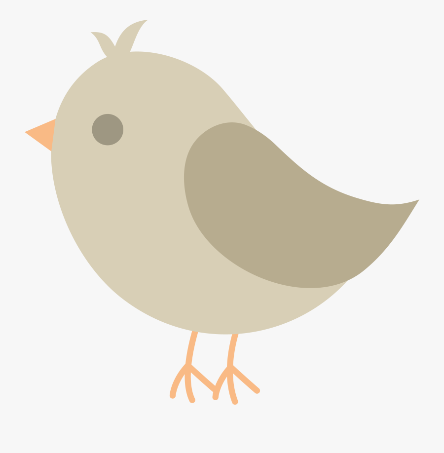Chicken Clip Art Bird - Cute Bird Clipart Png, Transparent Clipart