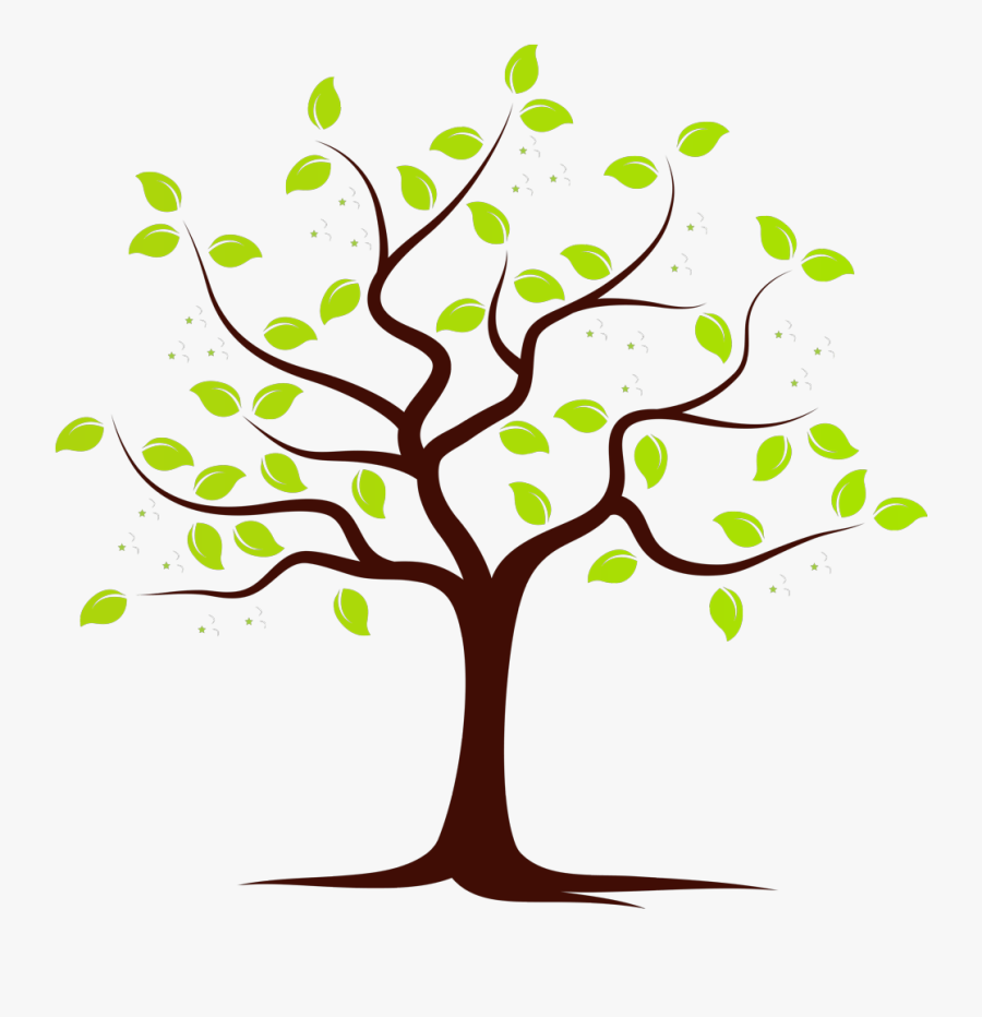 Transparent Trees Clipart Png - Tree With One Apple, Transparent Clipart