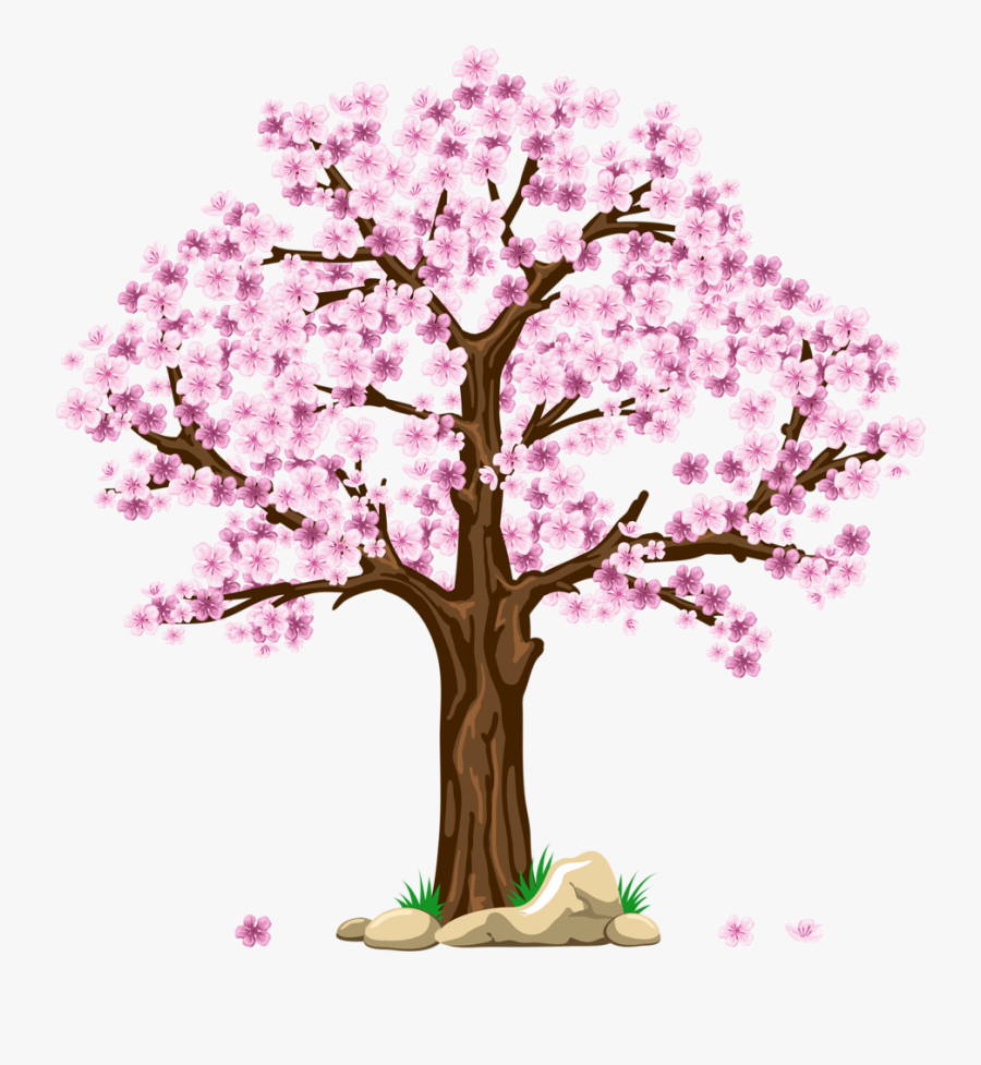 Pin By Judit S - Cherry Blossom Tree Clipart, Transparent Clipart