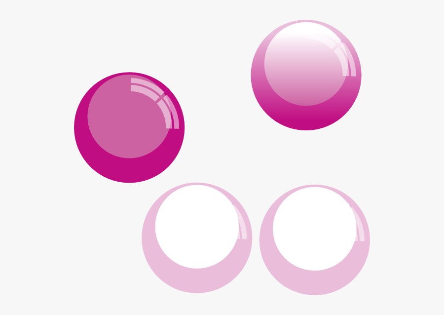 Transparent Bubble Clip Art Png - Pink Bubbles Clip Art, Transparent Clipart