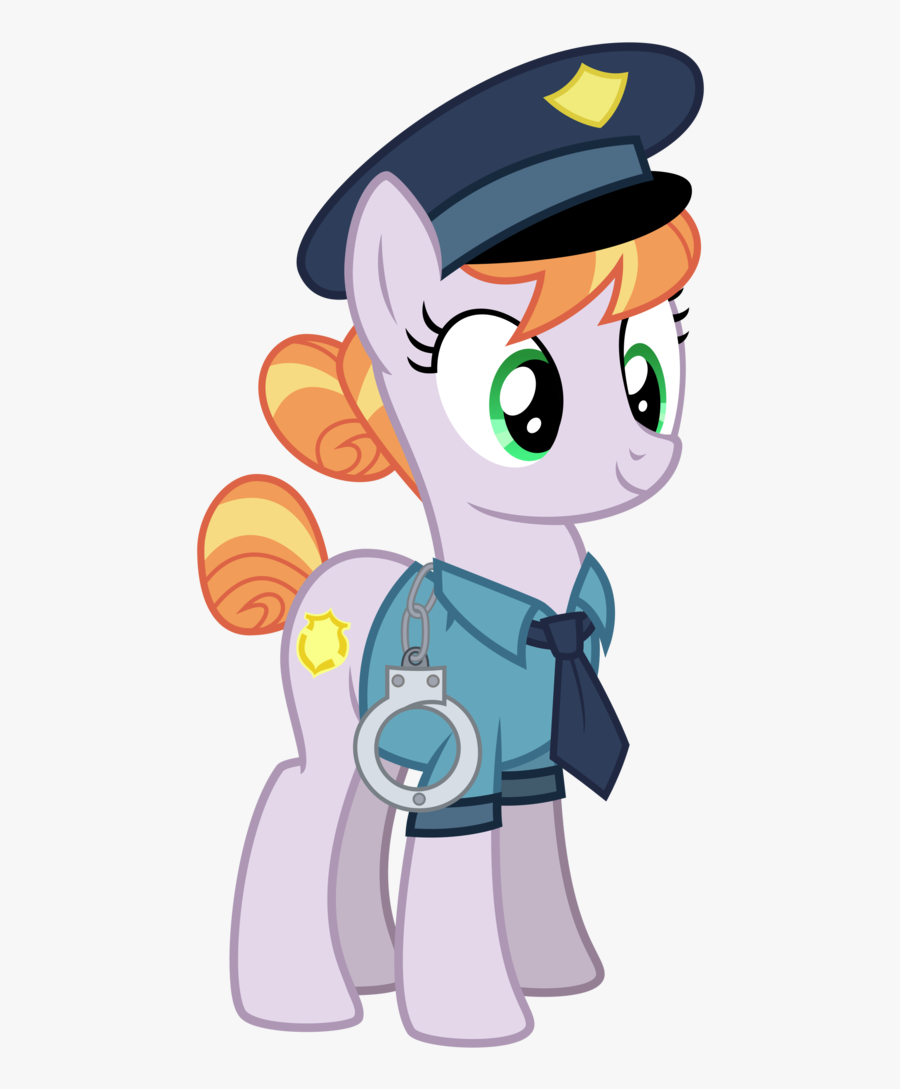 Cop Clipart Police Clothes - My Little Pony Cop, Transparent Clipart