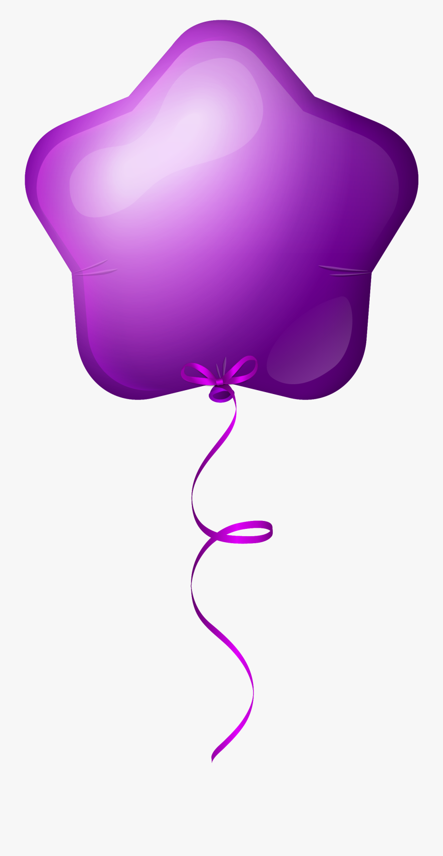 Purple Png Clipart Image - Single Balloon For Birthday, Transparent Clipart
