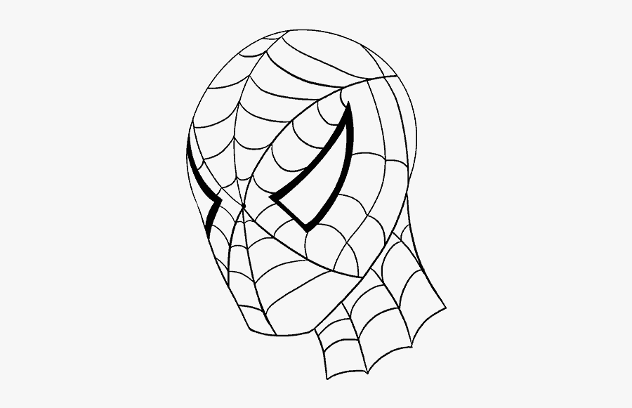 Gallery How To Draw Spiderman, - Sketch Cool And Easy Drawings, Transparent Clipart