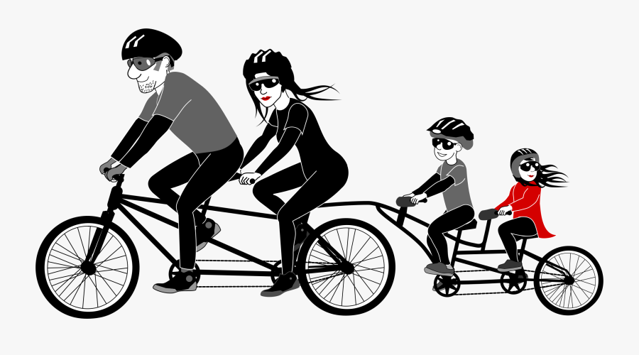 Bicycle Accessory,bicycle,hybrid Bicycle - Family Bicycle, Transparent Clipart