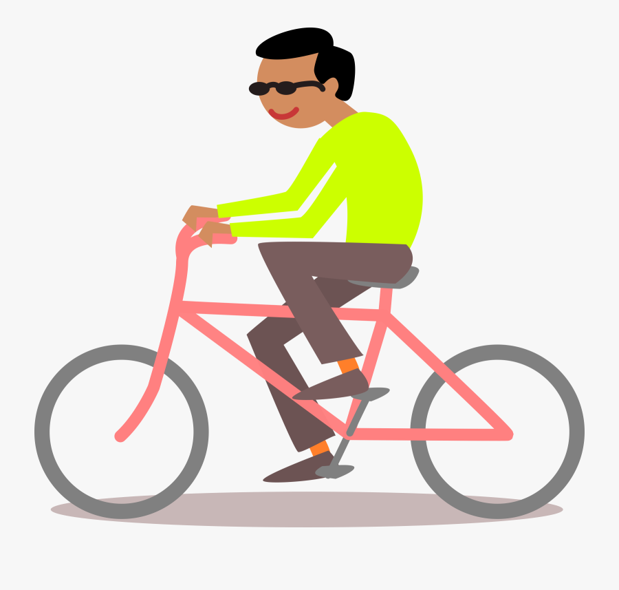 Bike Big Image Png - Cyclist Clipart, Transparent Clipart